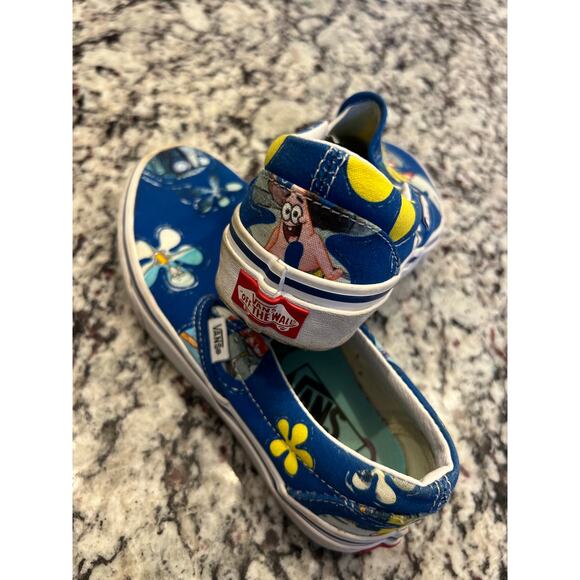 VANS SpongeBob slip on shoes men’s size 4.5 women’s 6 big boys size 4.5 - Picture 13 of 14